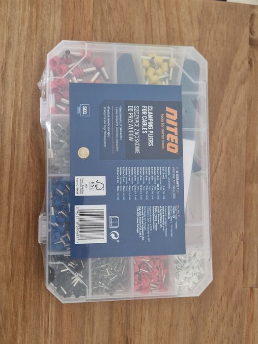 Nitownica szczypce zaciskowe do przewodów niteo