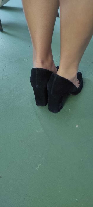 Sapatos de Salto (Pretos; Tamanho 36)