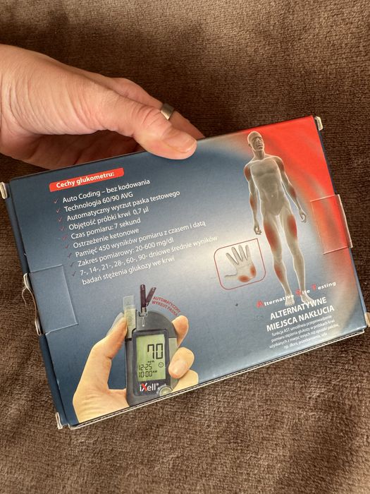 Glukometr system do monitorowania glukozy we krwi