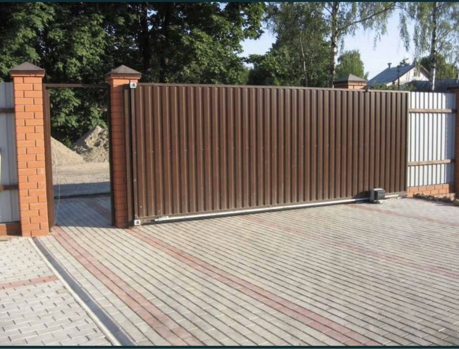 Відкатні ворота/розсувні ворота/ откатные ворота/ворота під кляч