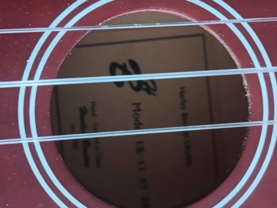Ukulele sopranowe Harley Benton UK-11 BRAK 1 STRUNY