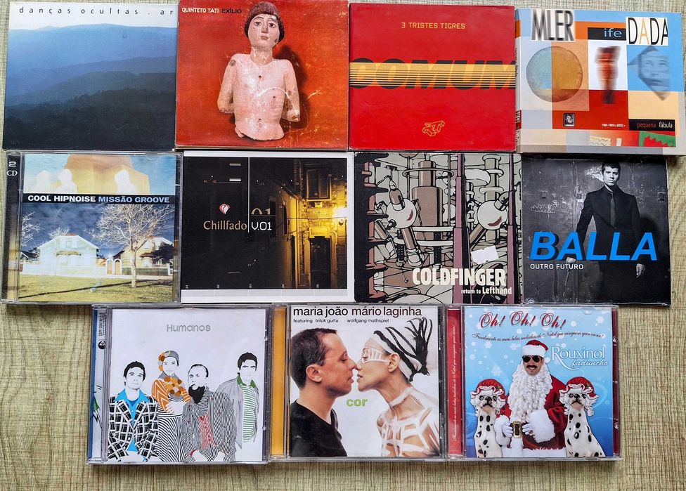 Pack de 9 CDs de Música Portuguesa