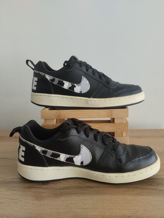 Nike Court Borough Low GS Preto EU 38.5