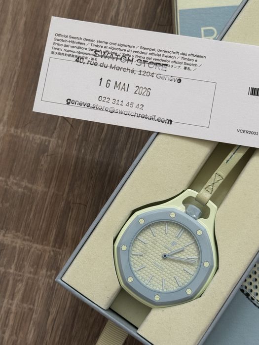 Swatch Audemars Piguet Royal Pop Azul