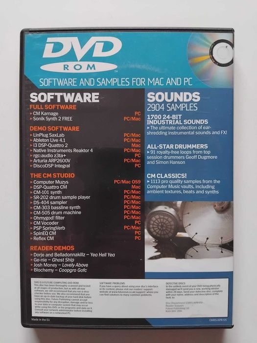 DVD Computer Music 85