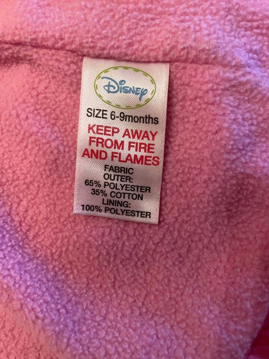 Płaszczyk dla dziewczynki Disney, różowy, rozmiar od 6 do 9 miesięcy