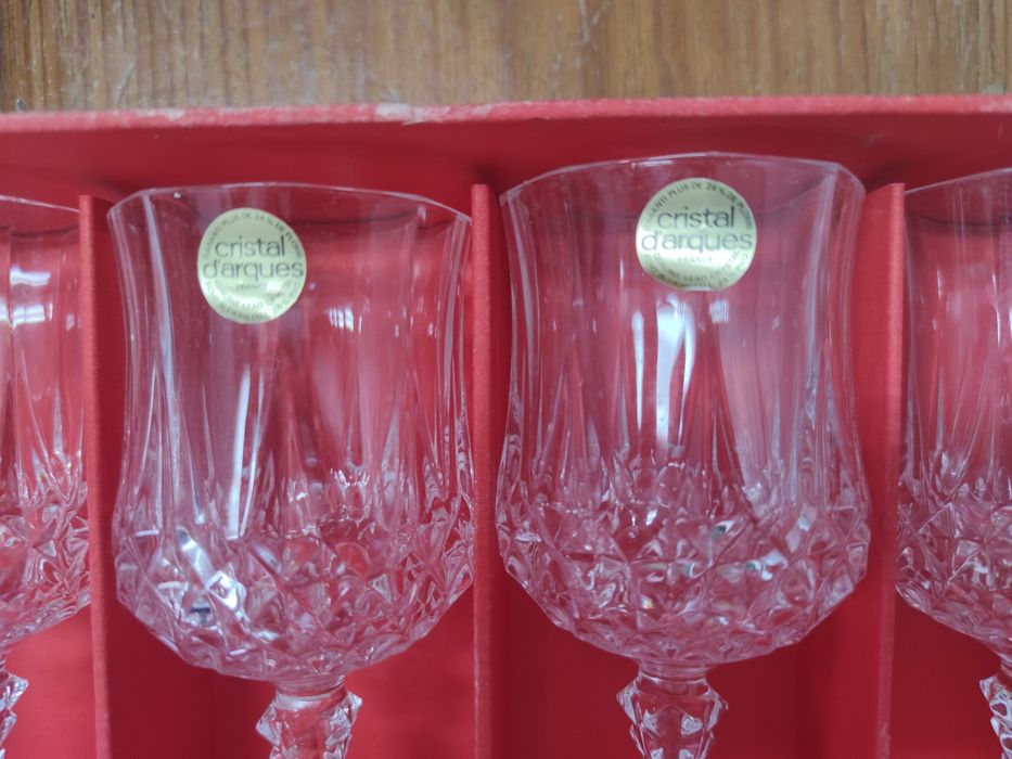 Copos cristal d'arques