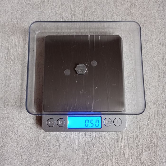 Ваги ювелірні до 500 грам точність 0,01+2 чаші