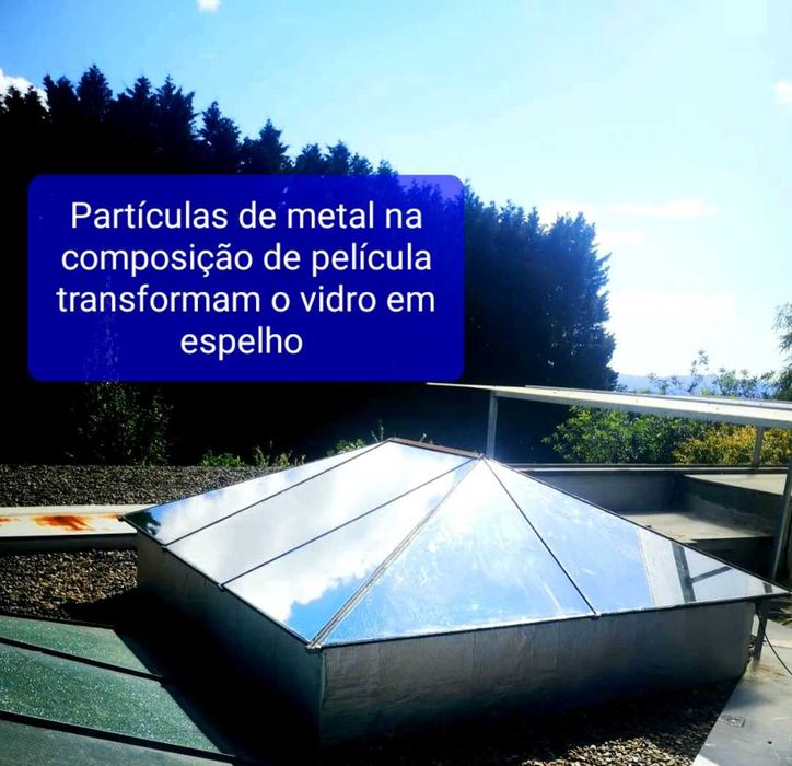 PELÍCULA ESPELHADA TÉRMICA PARA CLARABÓIAS