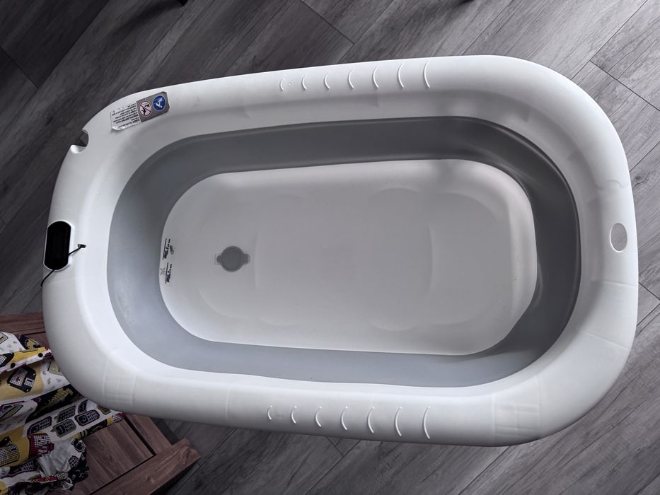 Wanienka ze stojakiem i termometrem