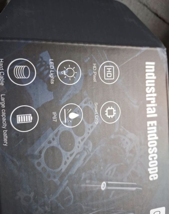 Kamera inspekcyjna z dwoma kamerami HD kabel 5M