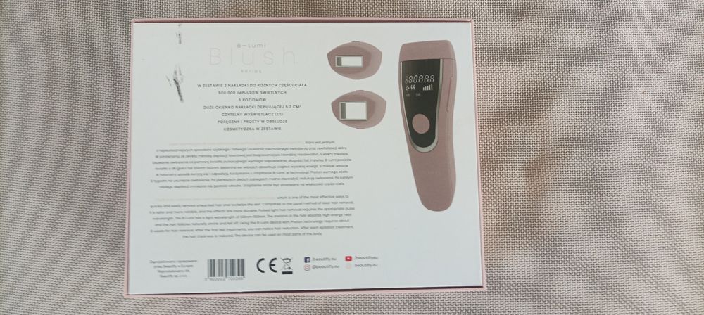 Depilator laserowy IPL Beautyfly B- Lumi Blush