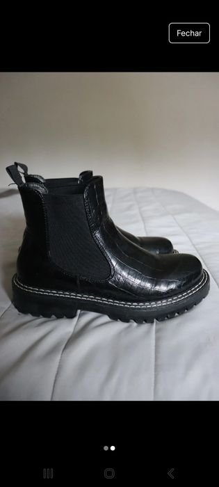 Bota rasa efeito pele
