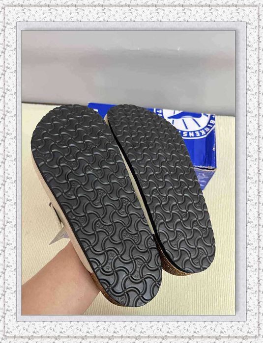 Chinelos Birkenstock Boston Bege - Tamanho 40