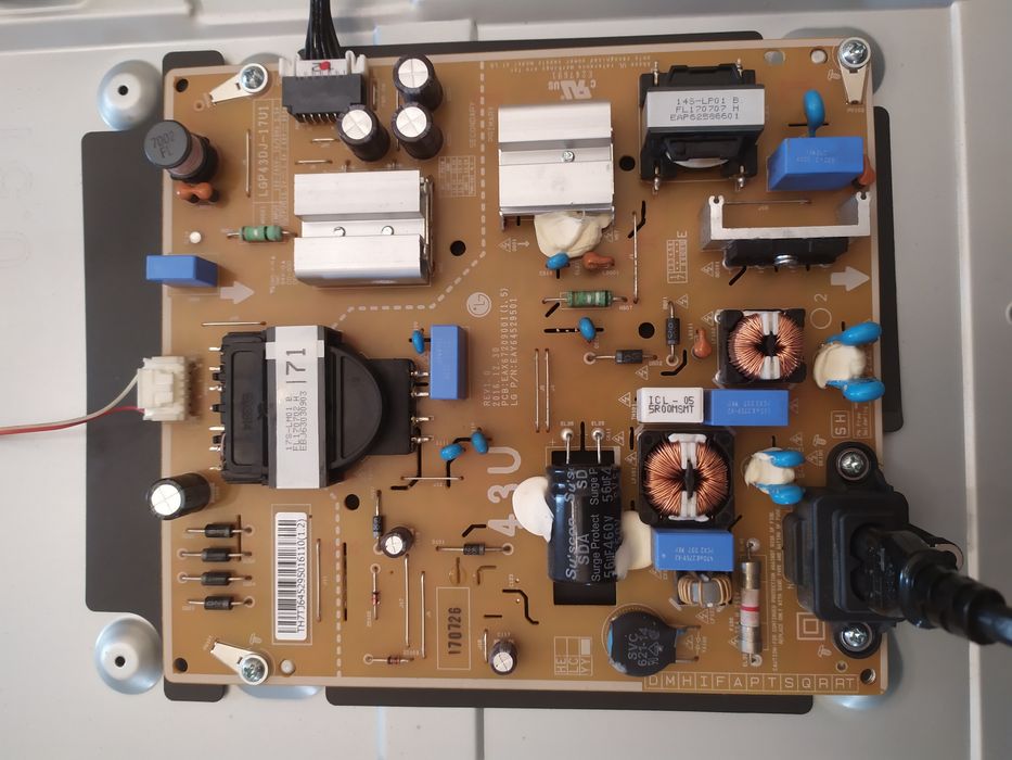 Peças TV LG 43UJ630V