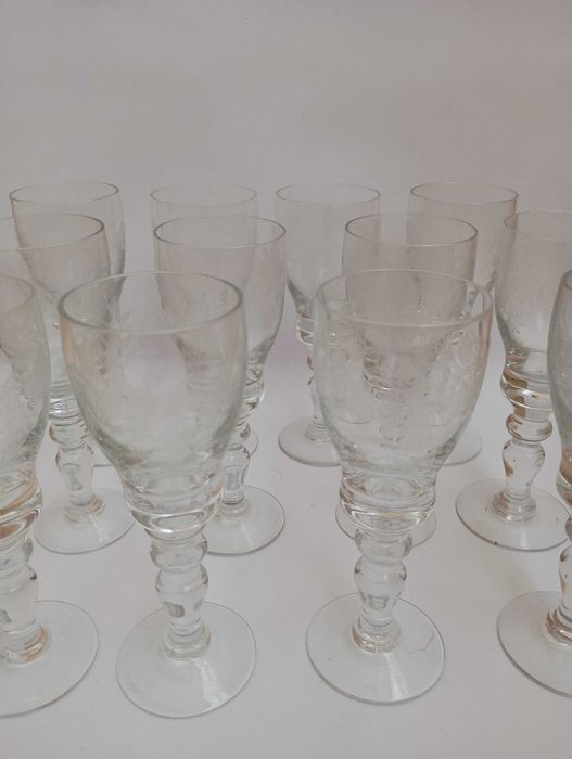 12 Copos de Licor Vintage