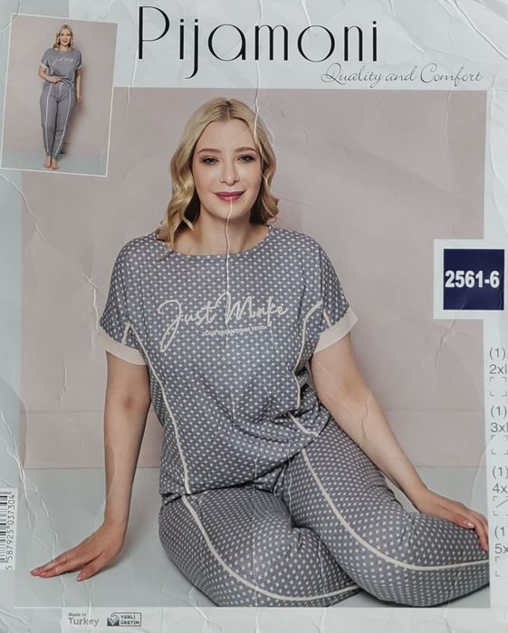 Жіночі піжами великих розмірів. Туреччина.