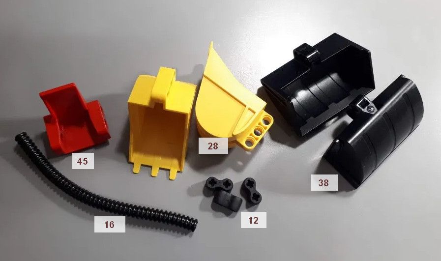 Детали Lego Technic - шестерни, гусеницы (оригинал лего техник): 59 грн ...