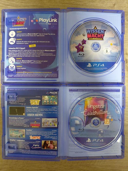 Лот ігор для sony PS4/5: Crash, Rayman, Знання сила, Це ти, Singstar Celebration, Killzone, Just Cause 3 4