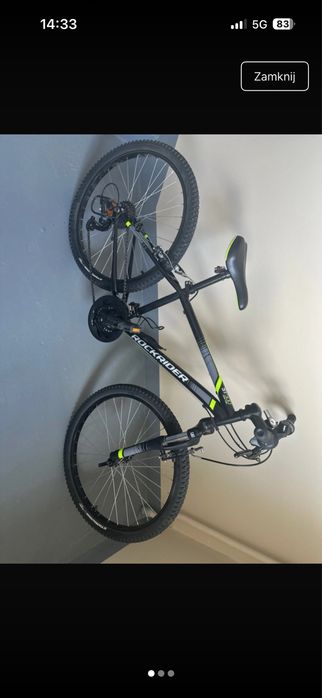 Rower górski Rockrider ST100 – w pełni sprawny