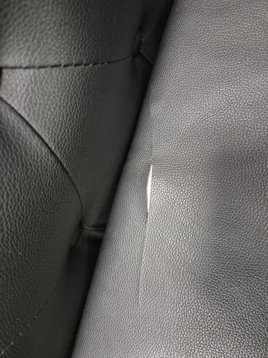 Sofa ekoskóra czarna