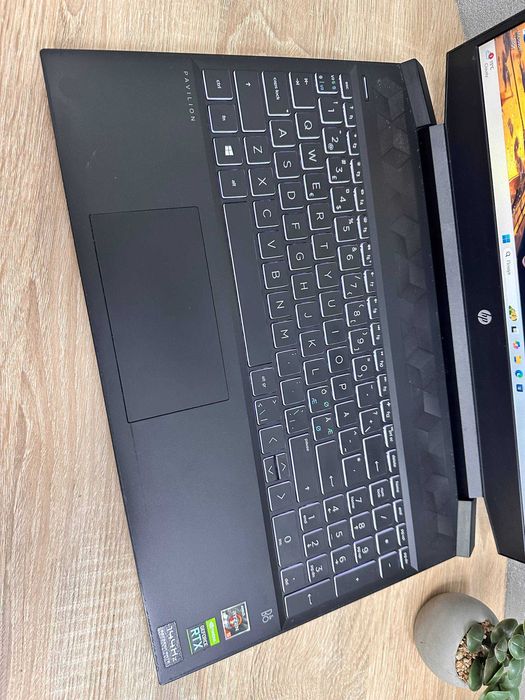 HP Pavilion Gaming 15.6" Ryzen 5-5600H/16Gb RAM/1Tb SSD/RTX 3050 TI 4Гб 128-Bit GDDR6/0% ЗНОС АКБ! Львів,Гарантія 3місяці/Ігровий Ноутбук/OMEN/rog/del