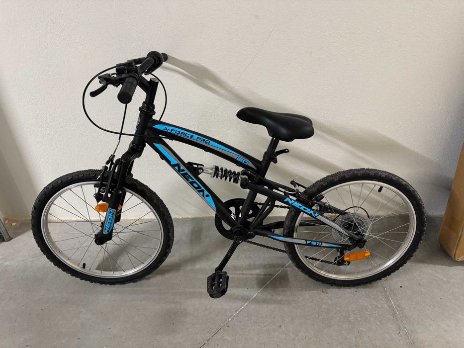 Bicicleta 20’’ Force Pro Neon – Shimano 18V – Suspensão Dupla