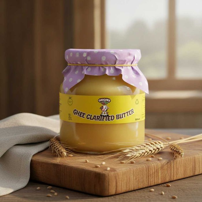 Топлене Масло Гхі! Фермерський, органічний продукт, 550 мл!