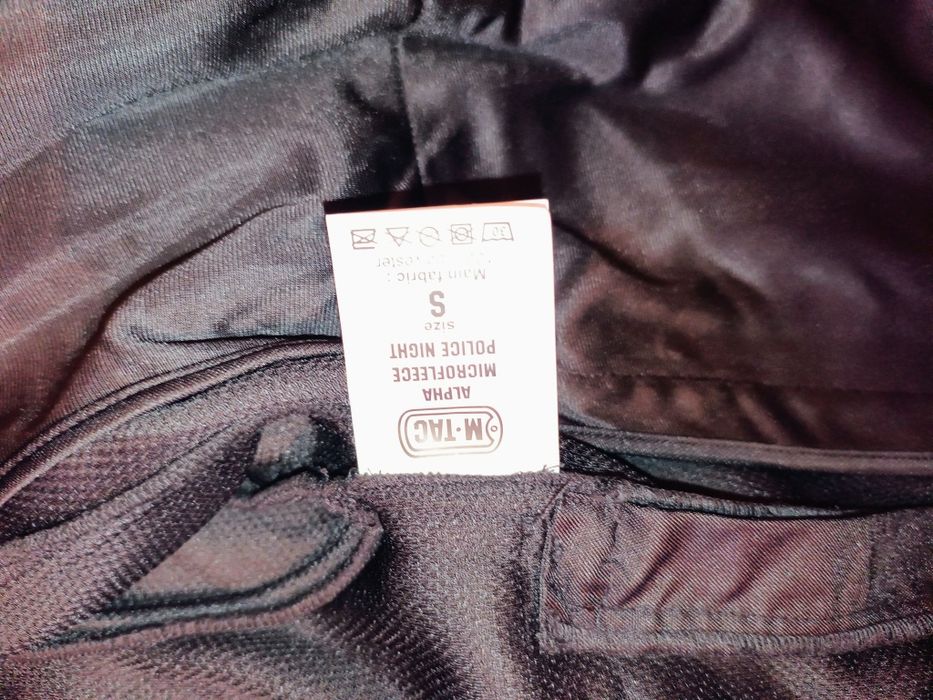 M-Tac Куртка Alpha Microfleece Police черная