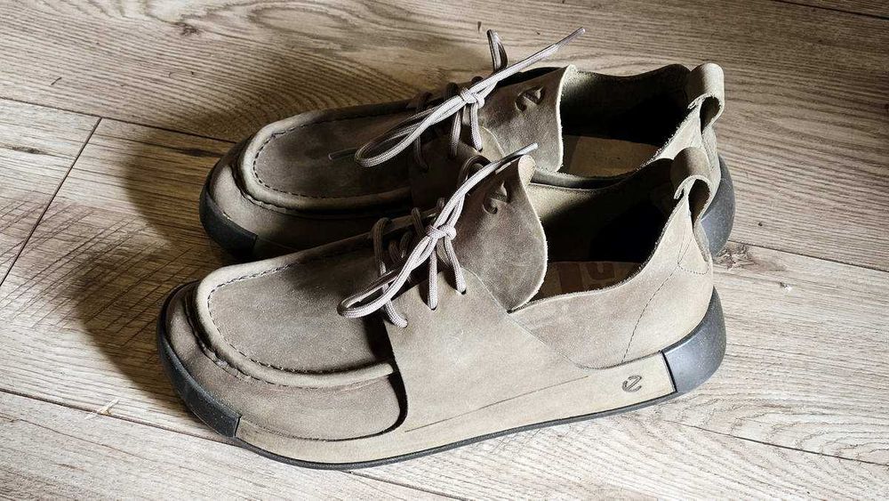 Męskie mokasyny Ecco Cozmo Shoe M Dark Clay