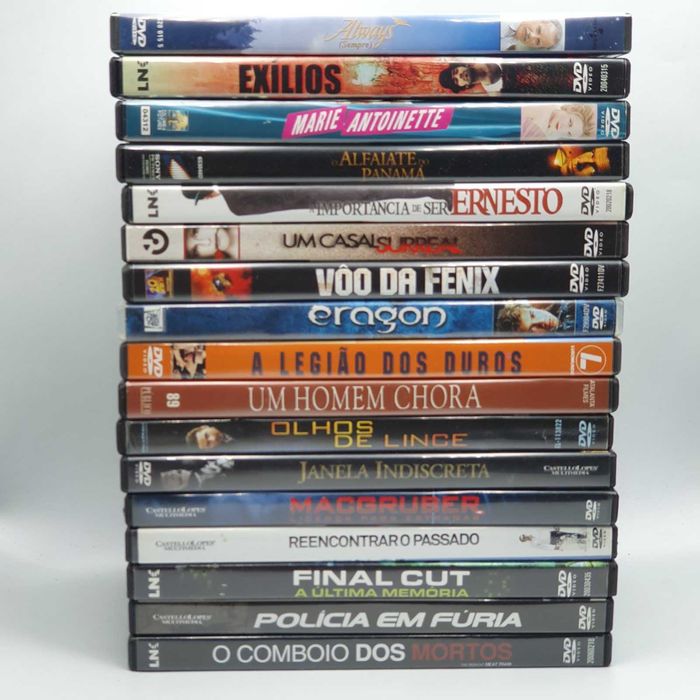 Lote 25/4 - Pack de 18 Filmes em DVD - Ref.VI