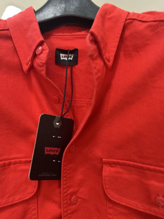 Сорочка levi’s® skate червона, розмір xs