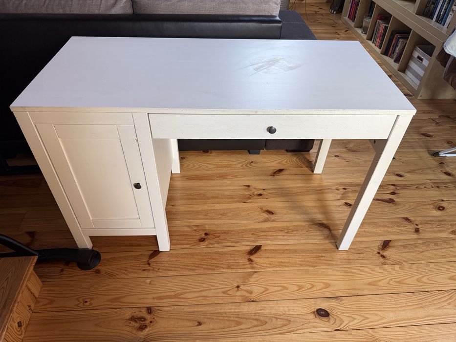 Biurko białe Ikea Hemnes