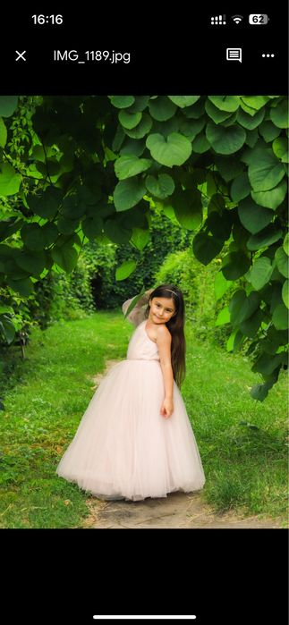 Сукня ошатна, пишна, на в пускний, вечірня сукня для дівчинки