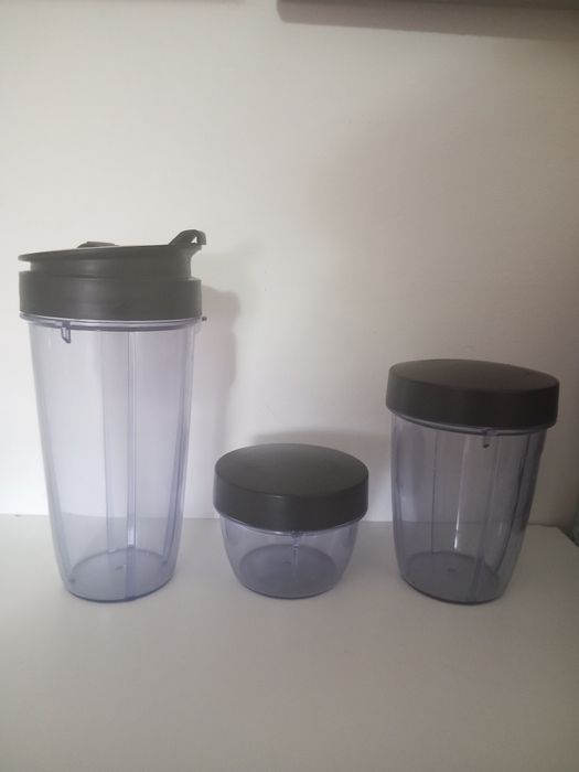 Copos batidos de liquidificador, boca 10cm.