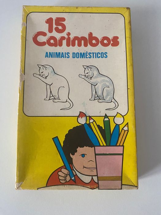 15 carimbos de animais