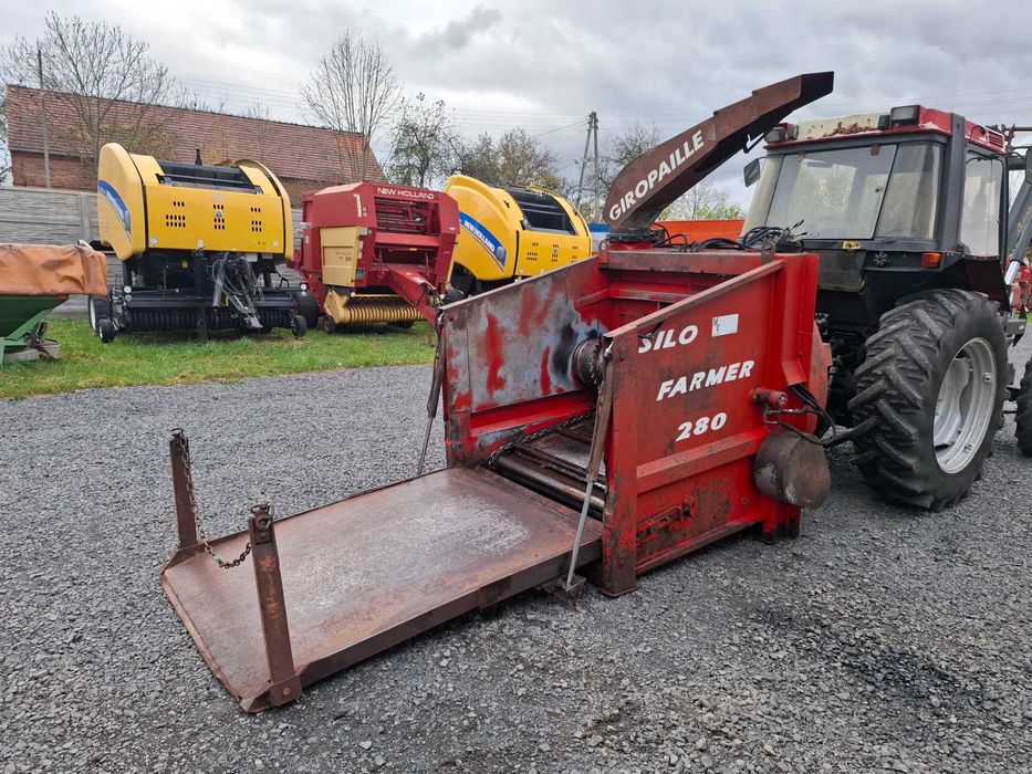 ŚCIELARKA zawieszana SILO FARMER 280 OBROTOWA RURA, lekka, sprawna