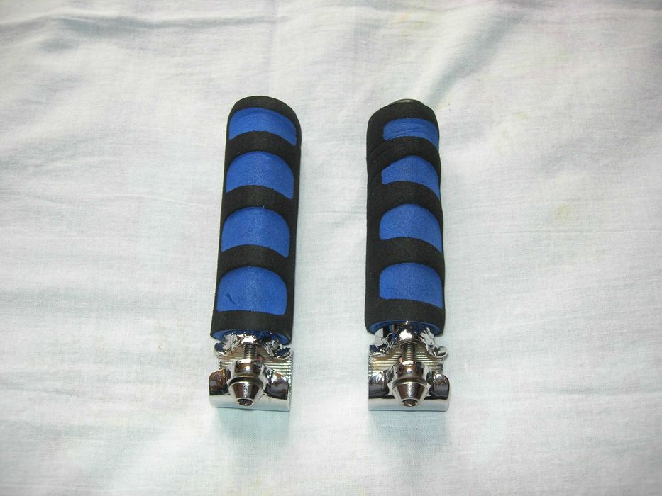 Rogi uchwyty rowerowe masywne alu