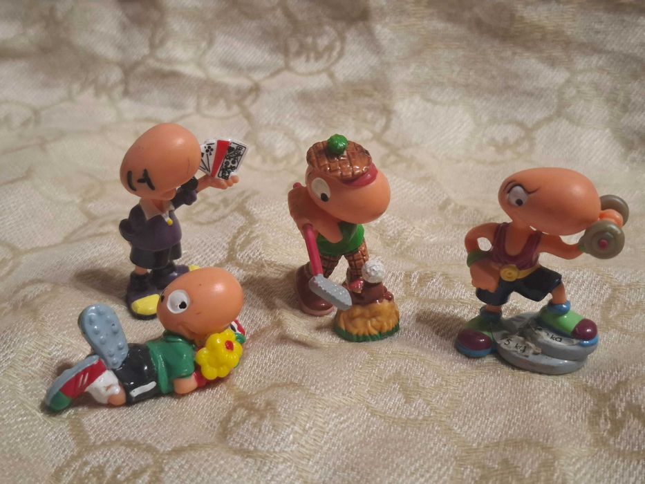 Bill Body – Super Sportowcy” (Bill Body der „Super” Sportler) wydanej przez Ferrero w jajkach Kinder Niespodzianka w 1993 roku.Opis figurek widocznych