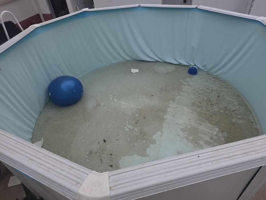 Piscina redonda com colunas 460x120 Mm