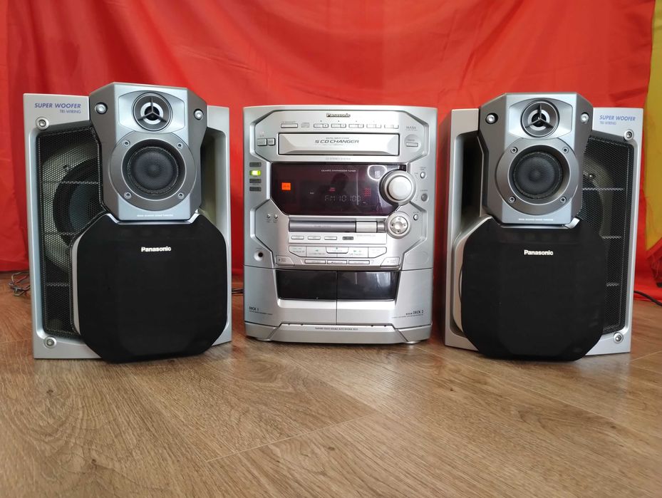 Король звука Panasonic AK48 (500 Вт Блютуз - AUX - Bluetooth - радио )