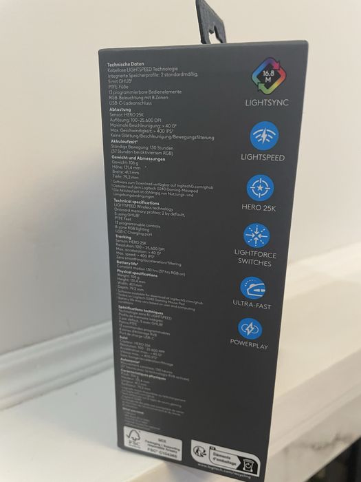 Logitech G502 X Plus ігрова мишка