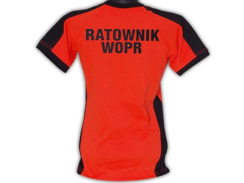 Koszulka Ratownik WOPR damska FLUO (S)