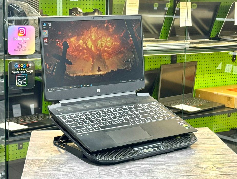 НОВИНКА!!! Ігровий HP Pavilion 15-ec0006h / GTX 1650 / Ryzen 5 3550H