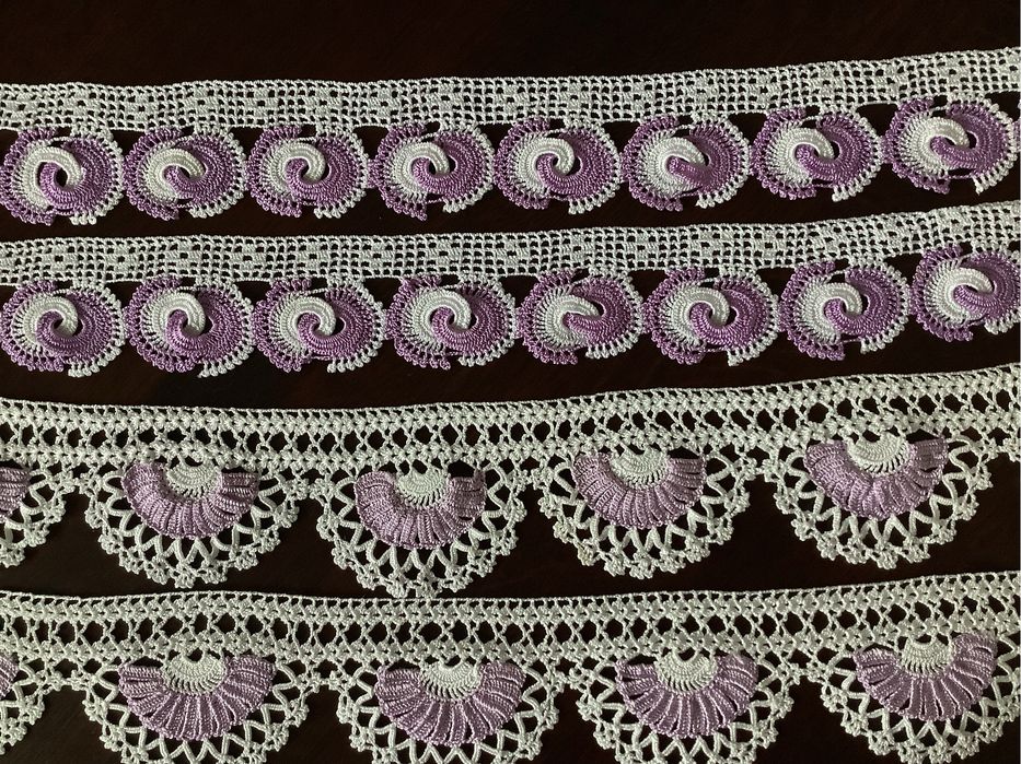 Вишивки вінтажні, мережива гачком