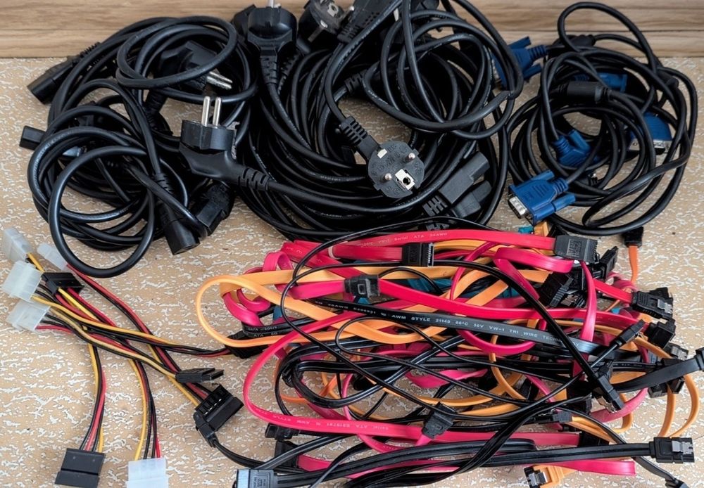 Кабель сетевой питания HDMI sata шлейф cата питание