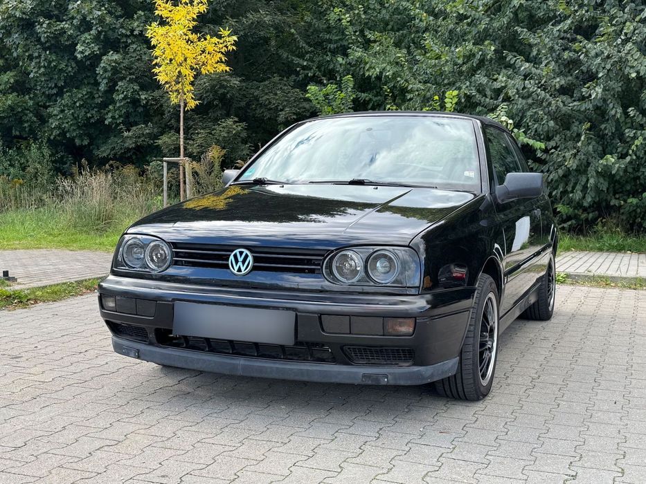 Volkswagen Golf 3 Cabrio USA / Kanada 1999r KLIMA Hella Recaro DOTZ z Niemiec zadbany
