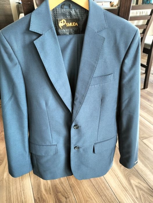 Garnitur granatowy Smuda