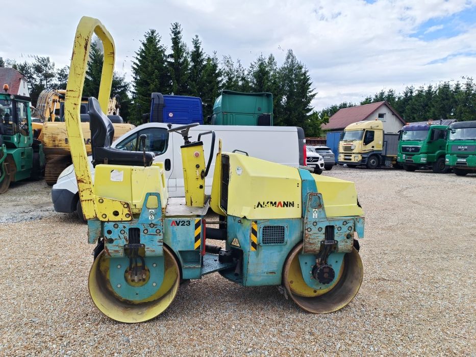 Walec Ammann  AV23 waga 2.2t nie Bomag Hamm Dynapac