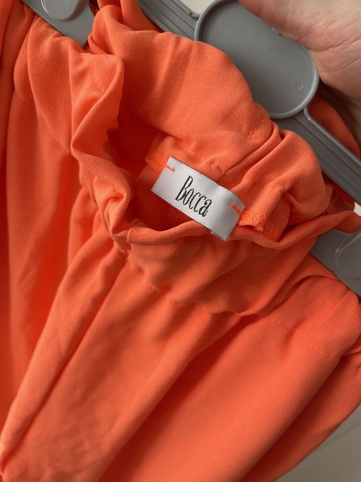 Pomarańczowy komplet S/XS Bocca